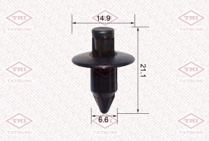 КРЕПЛЕНИЕ ОБШИВКИ MITSUBISHI LANCER (CS) (2003-2006) TJB1142 TATSUMI