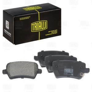 Колодки торм. для а/м Kaiyi E5 (23-)/Jetour X70 Plus (20-) диск. зад. (PF 2335) PF 2335 TRIALLI