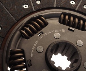 Диск сцепления МАЗ-4370 Зубренок ведомый (КПП-433420) (аналог SACHS) MEGAPOWER 160-12-009 MEGA POWER