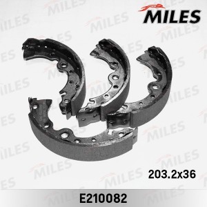 Колодки барабанные NISSAN ALMERA CLASSIC/N16 00-/BLUEBIRD 00-05/SUNNY 00-03 (TRW E210082 MILES