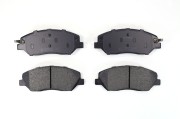 Колодки тормозные дисковые задние FIAT DUCATO(250) 07-/CITROEN JUMPER 06- GDB2068ZFR ZF