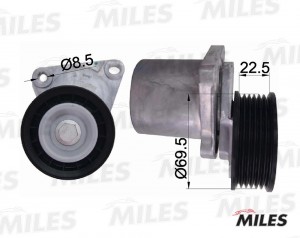 Натяжитель ремня приводного MAZDA 6 1.8-2.3 02-07 AG00058 AG00058 MILES