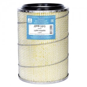Воздушный фильтр ДФВ 5913 (238H-1109080 с дном) ДЗАФ DFV5913 DZAF