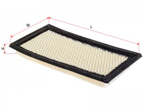 Фильтр воздушный DODGE Caliber (06-) SAKURA A3601 SAKURA