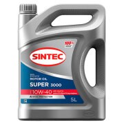 Масло моторное SINTEC Super 3000 SG/CD 10W40 п/синт.5л 600293 SINTEC