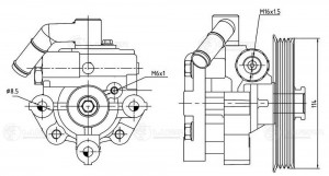 CHEVROLET AVEO (T300) (2011>) LPS 0503 LUZAR
