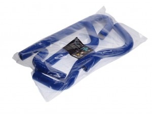 Патрубок ГАЗ-3302 Бизнес дв.CUMMINS отопителя комплект 5шт. синий силикон MEGAPO 810-13-001 MEGA POWER