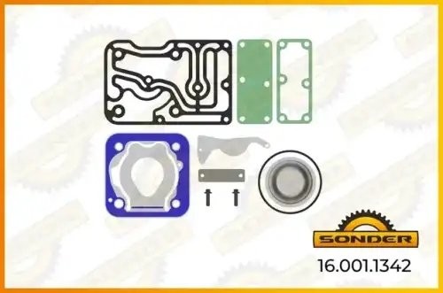 Ремкомплект компрессора wabco 4123520080 IVECO Cursor/Stralis полный 160011342 SONDER