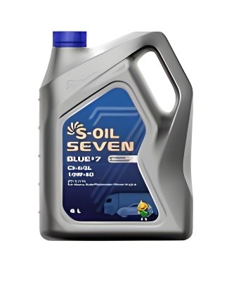 Масло S-OIL 7 BLUE 7 CI-4SL 10w-40 6л. полусинтетика E107876 E107876 S OIL