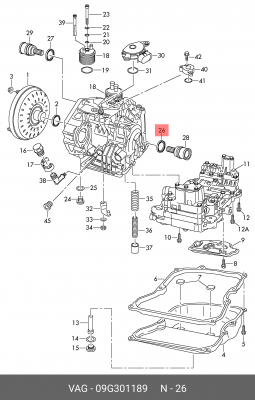 VW/AUDI/VOLVO 09G 301 189 VAG