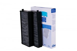 Фильтр салона (угольный) двойной (упак.2шт.) Santa FE (03-06), SonataEF(RUS), Ma AS604C FINWHALE