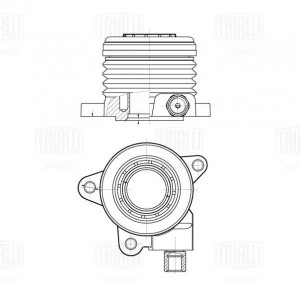 Муфта выкл. сцеп. для а/м Sollers Atlant (22-)/JAC Sunray (20-) 2.7D (гидравл.)  CT 2601 TRIALLI