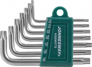 набор ключей! торцевых TORX Т10-40, 7 предметов\ H08M07S JONNESWAY