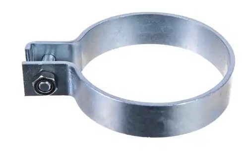 хомут глушителя! (цинк) E-line D=114.5 L=160 H=30 MAN, MB, KAMAZ 5490/2642 Z58503 ZENTPARTS