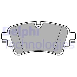 LP3240 колодки тормозные дисковые задн.!\ Audi A4/ A5/Q5 /Q7 (4M), 15> LP3240 DELPHI