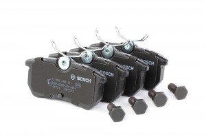 Колодки тормозные FORD Focus (98-05) задние (4шт.) BOSCH 0 986 494 011 BOSCH