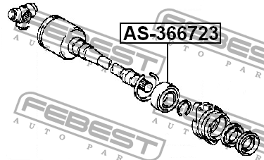 TOYOTA AVENSIS/ CAMRY / RAV 4 AS-366723 FEBEST