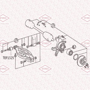 MB W124/W201/W202/W210 12x33x58mm / внутренний TEF1325 TATSUMI