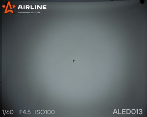 Фара светодиодная "AIRLINE" 140х86х55 мм 24W 12/24V (8 LED рассеянный свет, овал ALED013 AIRLINE