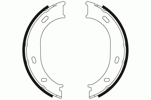 Колодки тормозные MERCEDES стояночного тормоза (4шт.) TRW GS8433 TRW