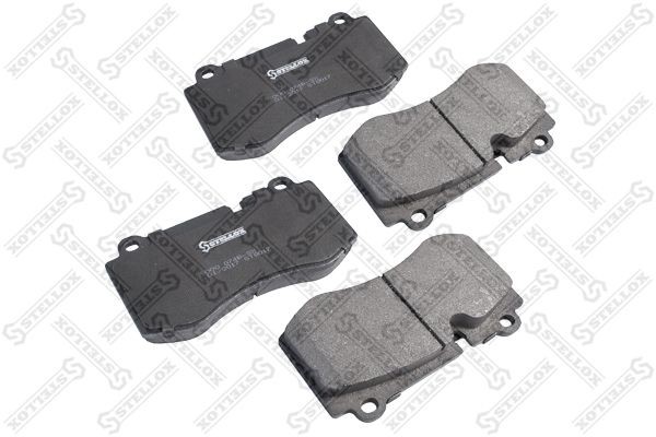 колодки диск. перед.! с антискр. пл.\ Chery, MG, MB W221 3.5-6.0/3.2CDi 05> 000-074B-SX STELLOX