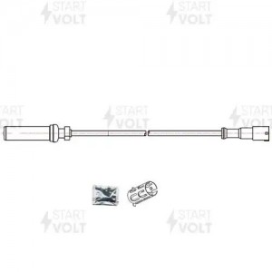 Датчик ABS для а/м Iveco Stralis (03-) задн. лев./прав. прямой 2500мм (VS-ABS 21 VSABS2113 START VOLT