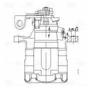 Суппорт торм. VW Golf IV (97-) зад. лев. d=38мм (CF 182011) CF182011 TRIALLI