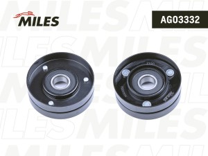 Ролик натяжной AUDI 100 (90-94) ремня приводного MILES AG03332 MILES