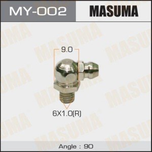 Масленка угловая 90 градусов М6х1 MASUMA MY-002 MASUMA
