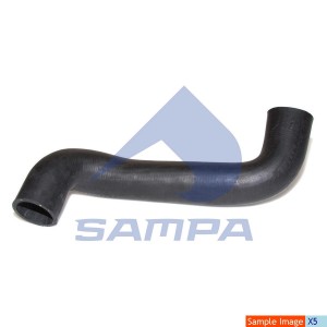 Патрубок SCANIA P,G,R,T series системы охлаждения SAMPA 043.417 SAMPA