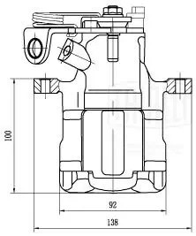 Суппорт торм. Audi A4 (94-) зад. прав. d=38мм (CF 002236) CF 002236 TRIALLI