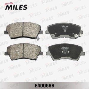 Колодки тормозные передние (Смесь Low-Metallic) HYUNDAI ELANTRA 17- (TRW GDB2203 E400568 MILES