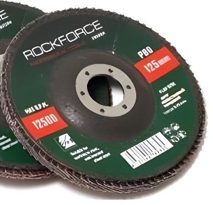 Круг лепестковый торцевой 115х22мм P40 ROCKFORCE RFFD440M ROCK FORCE