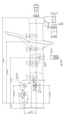АМОРТИЗАТОР ПОДВЕСКИ JAS0015 (JUST DRIVE) JAS0015 JUST DRIVE