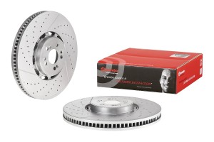 Диск тормозной MERCEDES GLE (V167) передний (1шт.) BREMBO 09D60143 BREMBO