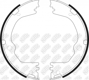 Колодки тормозные HYUNDAI Santa Fe (12-) KIA Sorento (12-) стояночного тормоза ( FN0691 NIBK