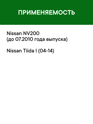 Фильтр воздушный салона NISSAN Tiida (07-) RAF FILTER RST001NI RAF FILTER