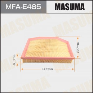 фильтр воздушный!\ BMW Z4 E85 2.0-3.0 03> MFA-E485 MASUMA