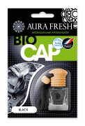 Ароматизатор подвесной жидкостный (black) 6мл Bio Cap AURA FRESH 23002 AURA FRESH