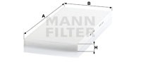 Фильтр воздушный кабины (салонный) CU4594 Mann-Filter CU 4594 MANN FILTER