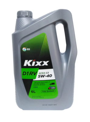 KIXX D1 RV 5W40 C3 6Л API CF, SN ACEA B4, C3, A3 MB 229.51, 229.3 VW 502.00, 505 L2013360E1 KIXX