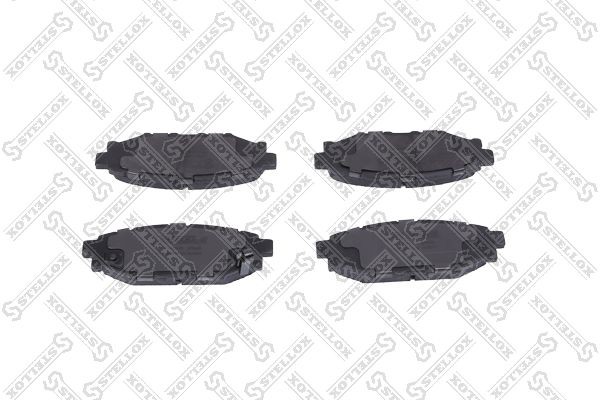 колодки дисковые задние! с антискр. пл.\ Subaru Legacy IV 2.0i/2.5 I, Outback 2. 1147-001B-SX STELLOX