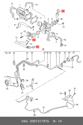 AUDI / VW 059 131 797 G VAG