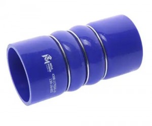 Рукав интеркулера наддува синий силикон (L-165 мм, d-74) КАМАЗ-4308 MEGAPOWER 130-16-055 MEGA POWER