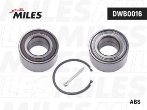 Подшипник ступицы передний RENAULT LOGAN I/SANDERO/NISSAN NOTE 07- с ABS (SKF VK DWB0016 MILES