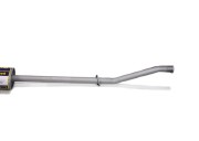 Глушитель ГАЗ-330232 дв.УМЗ ЕВРО-3,4 длинный без фланца выход боковой АЗГ 330232-1201008-20 AZG