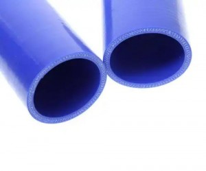 Патрубок УРАЛ дв.КАМАЗ радиатора комплект 2шт. силикон MEGAPOWER 13017043 MEGA POWER