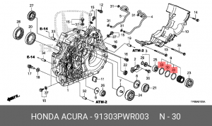 ПРОКЛАДКА 91303PWR003 HONDA