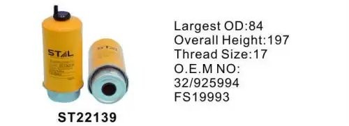 Фильтр топливный ST22139 ST22139 STAL
