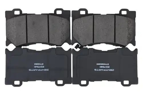 колодки дисковые передние!\ Infiniti G37 08>/M37/M56 11>, Nissan 370Z 09-11 Z07581 ZENTPARTS